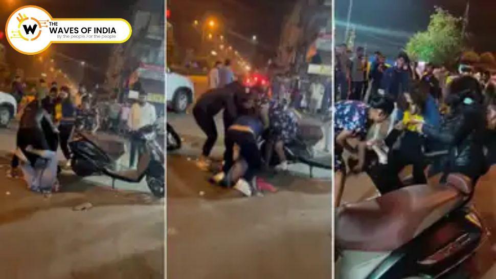 Girls Fight in Indore : इंदौर में 'नशेड़ी' लड़कियों ने आधी रात को सड़क पर मचाया उत्पात, चार ने एक को पीटा, वीडियो वायरल